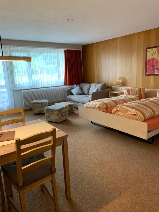 Haus Atlantic Leukerbad Buitenkant foto