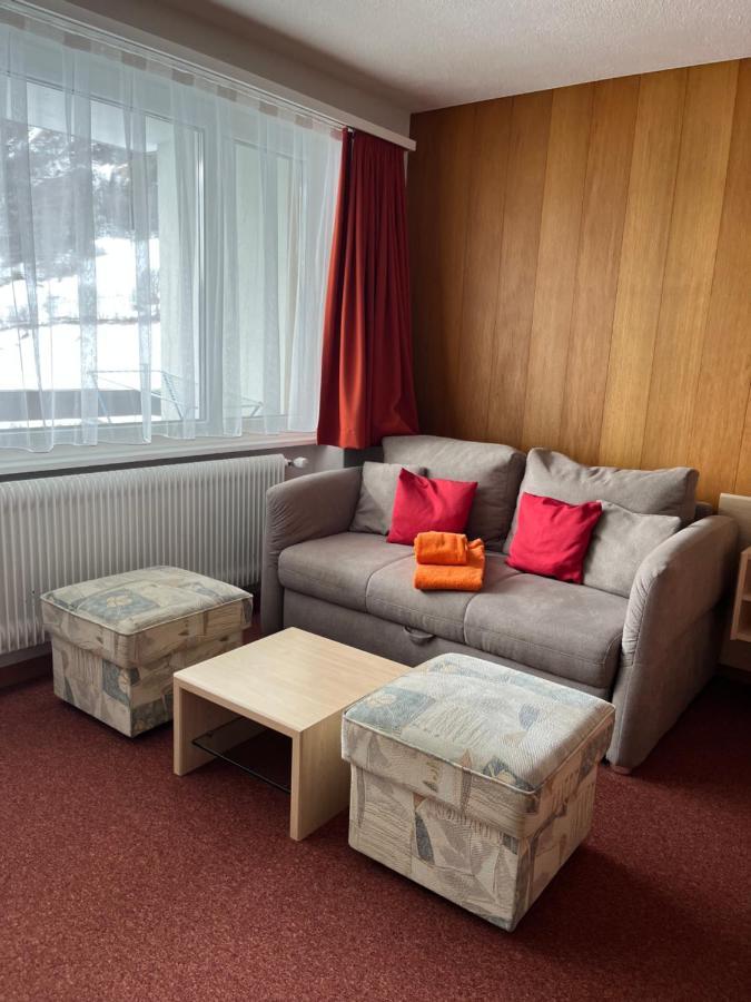 Haus Atlantic Leukerbad Buitenkant foto