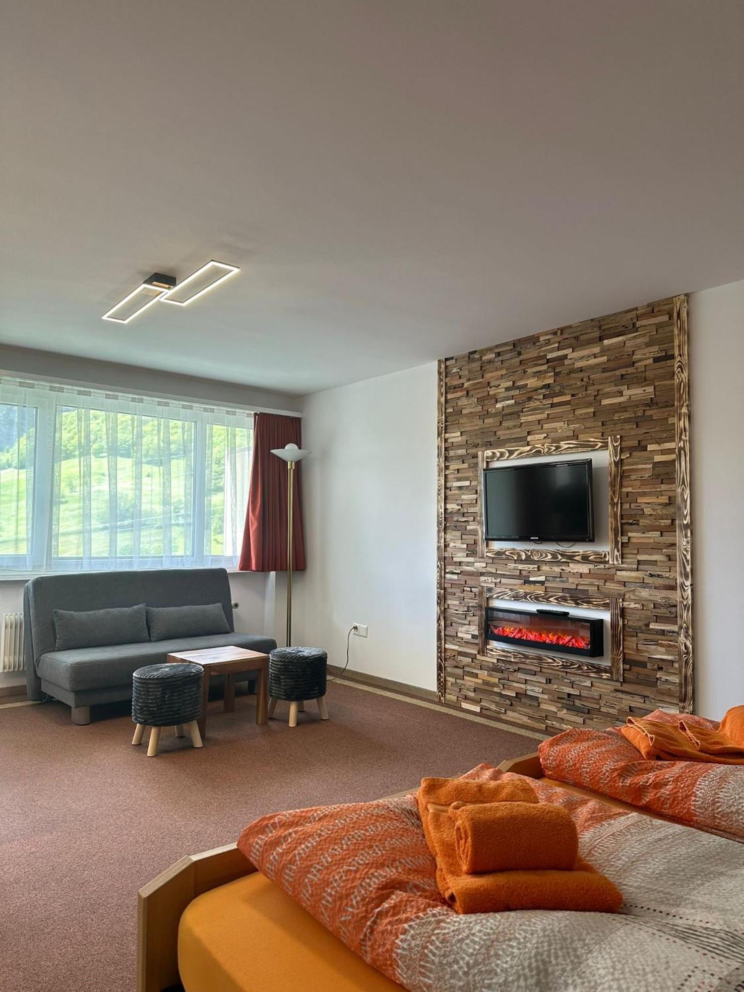 Haus Atlantic Leukerbad Buitenkant foto