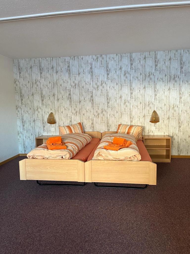 Haus Atlantic Leukerbad Buitenkant foto
